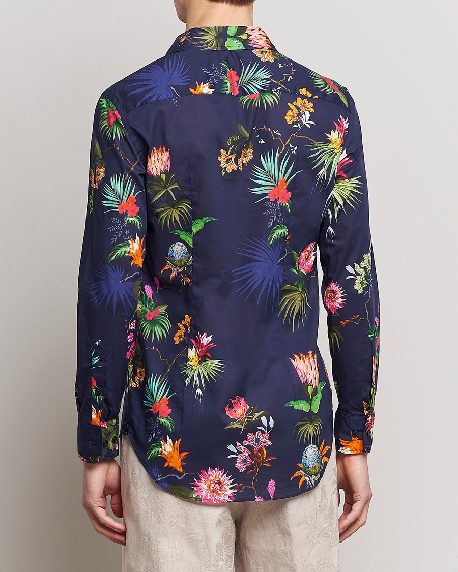 Herr | Skjortor | Etro | Floreale Printed Shirt Navy