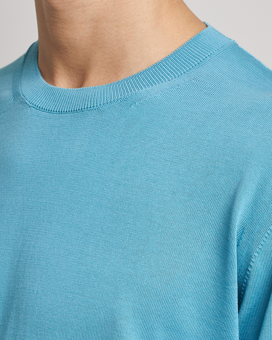 Herr | Tröjor | Etro | Crew Neck Pullover Azzurro