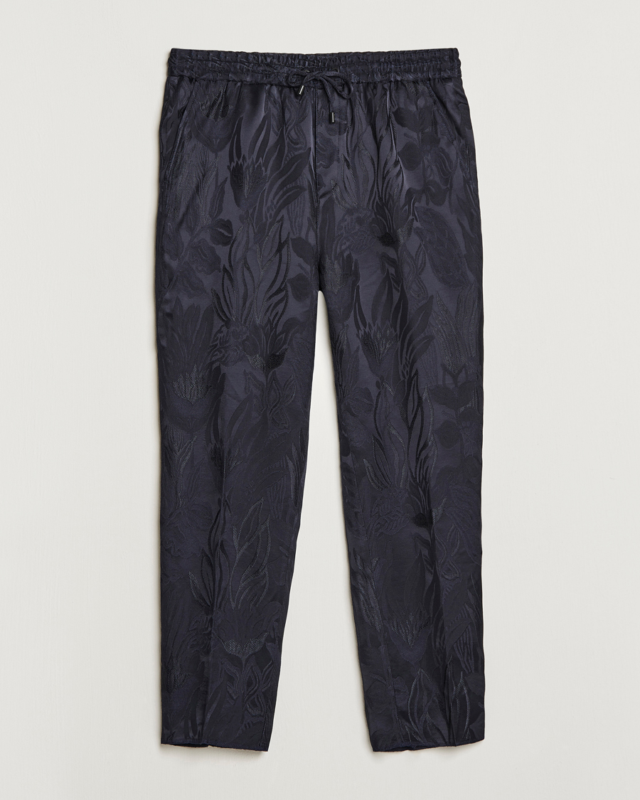 Herr | Byxor | Etro | York Drawstring Trousers Navy