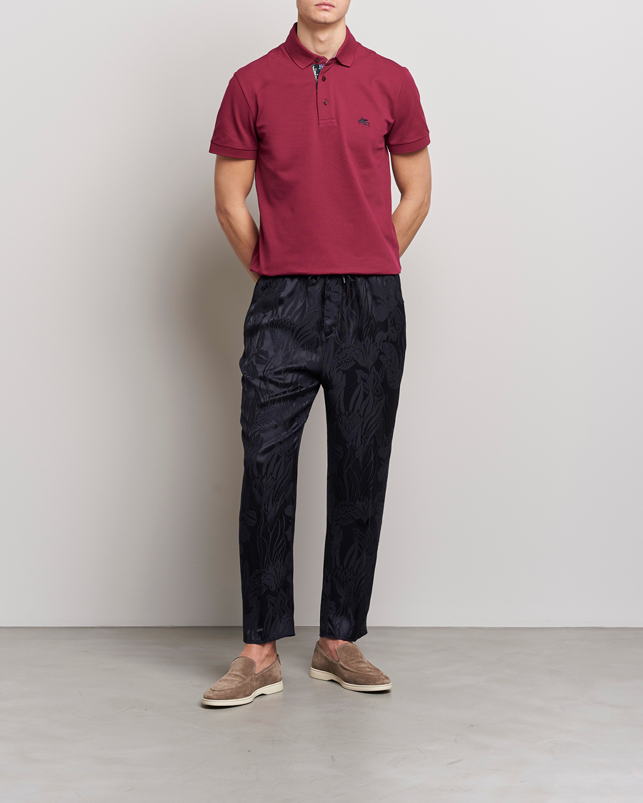 Herr | Byxor | Etro | York Drawstring Trousers Navy