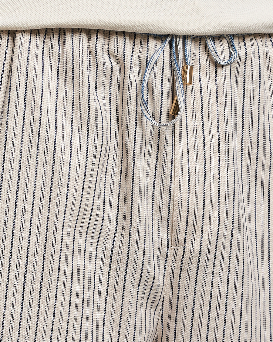 Herr | Byxor | Etro | Hickory Stripe Casual Trousers Off White
