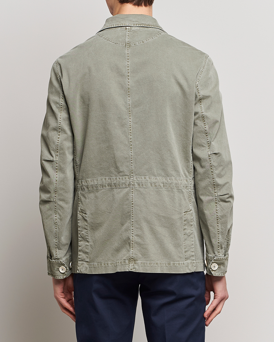 Herr | Jackor | Brunello Cucinelli | Cotton Field Jacket Olive