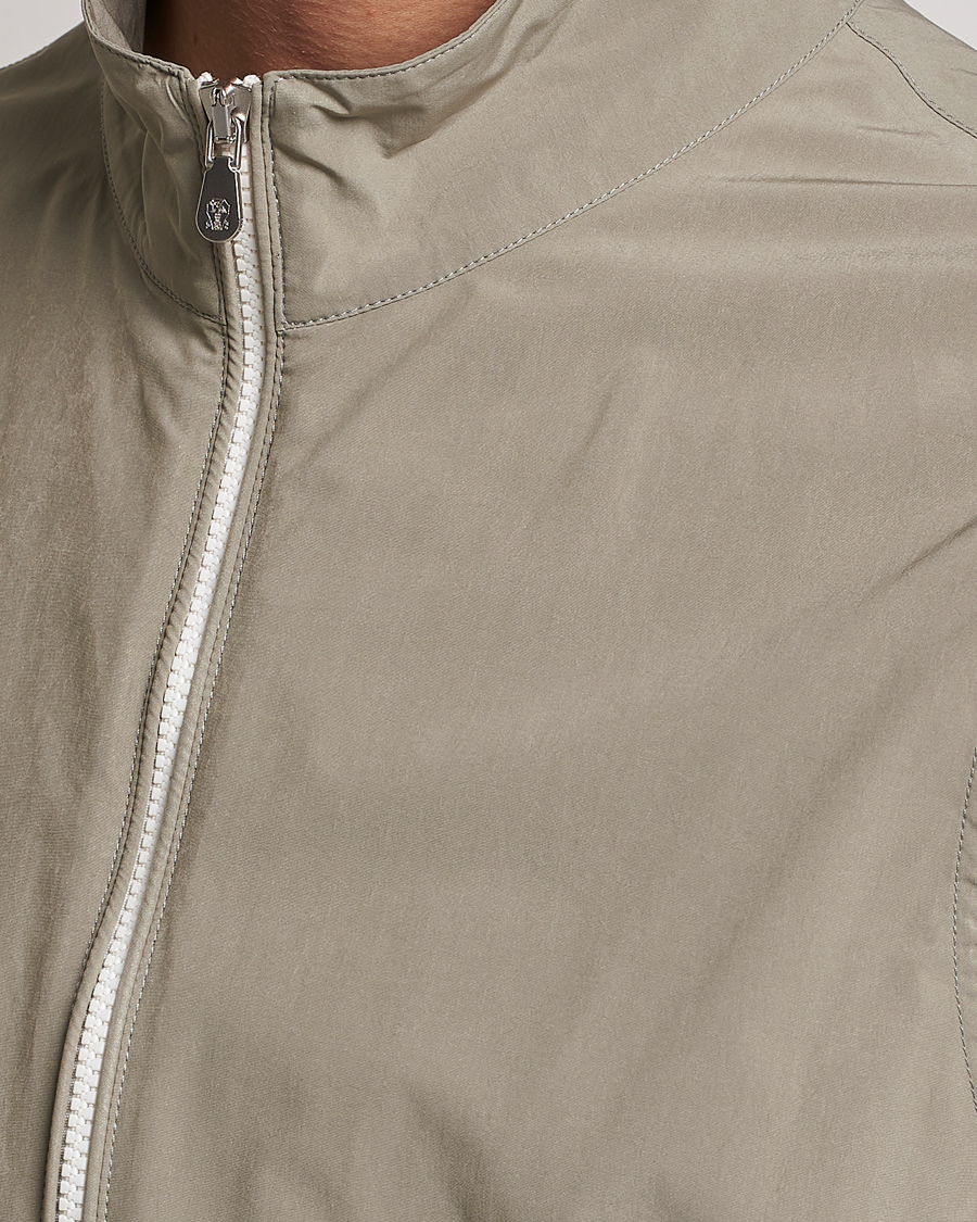 Herr | Västar | Brunello Cucinelli | Lightweight Nylon Gilet Olive