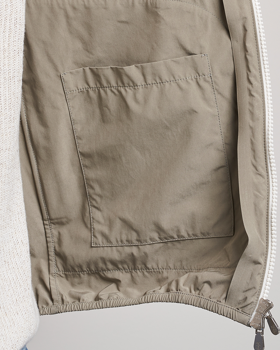 Herr | Västar | Brunello Cucinelli | Lightweight Nylon Gilet Olive