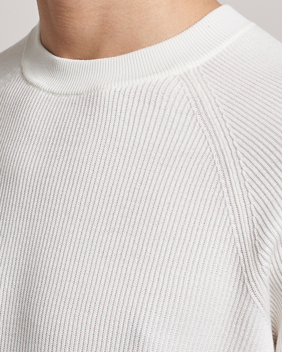 Herr | Tröjor | Brunello Cucinelli | Rib Stitch Crew Neck Sweater Panama