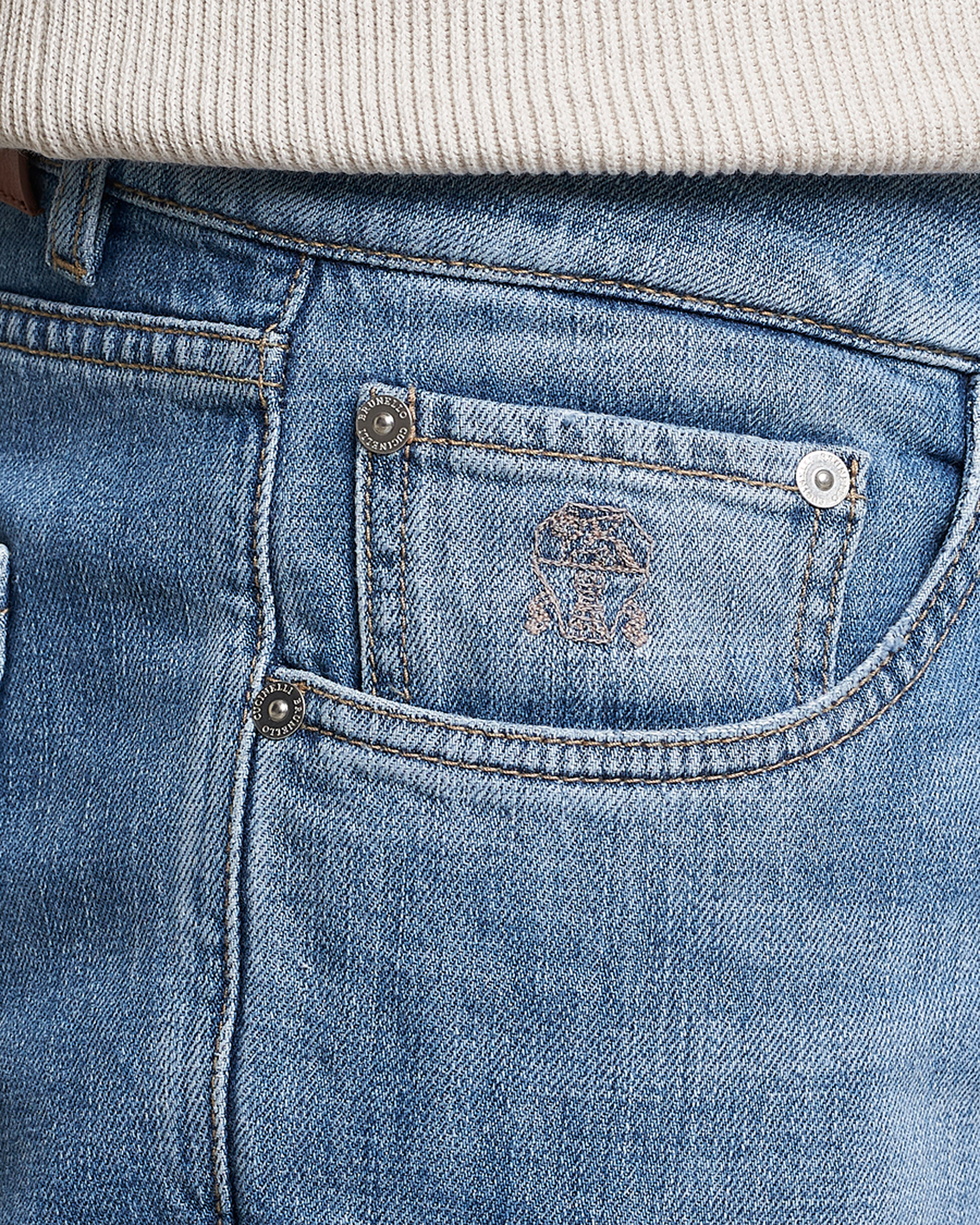 Herr | Jeans | Brunello Cucinelli | Slim Fit Jeans Medium Wash