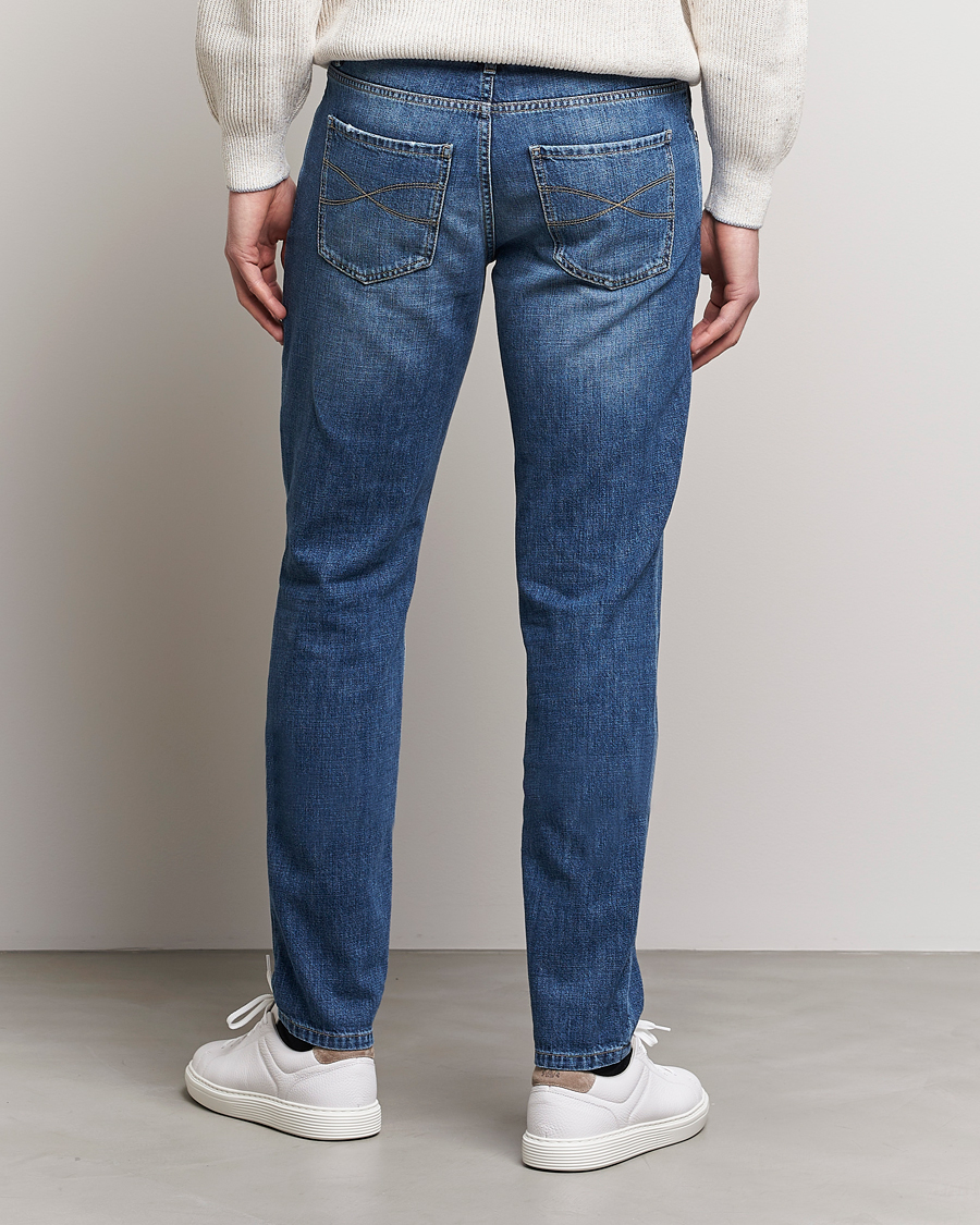 Herr | Jeans | Brunello Cucinelli | Slim Fit Jeans Dark Wash