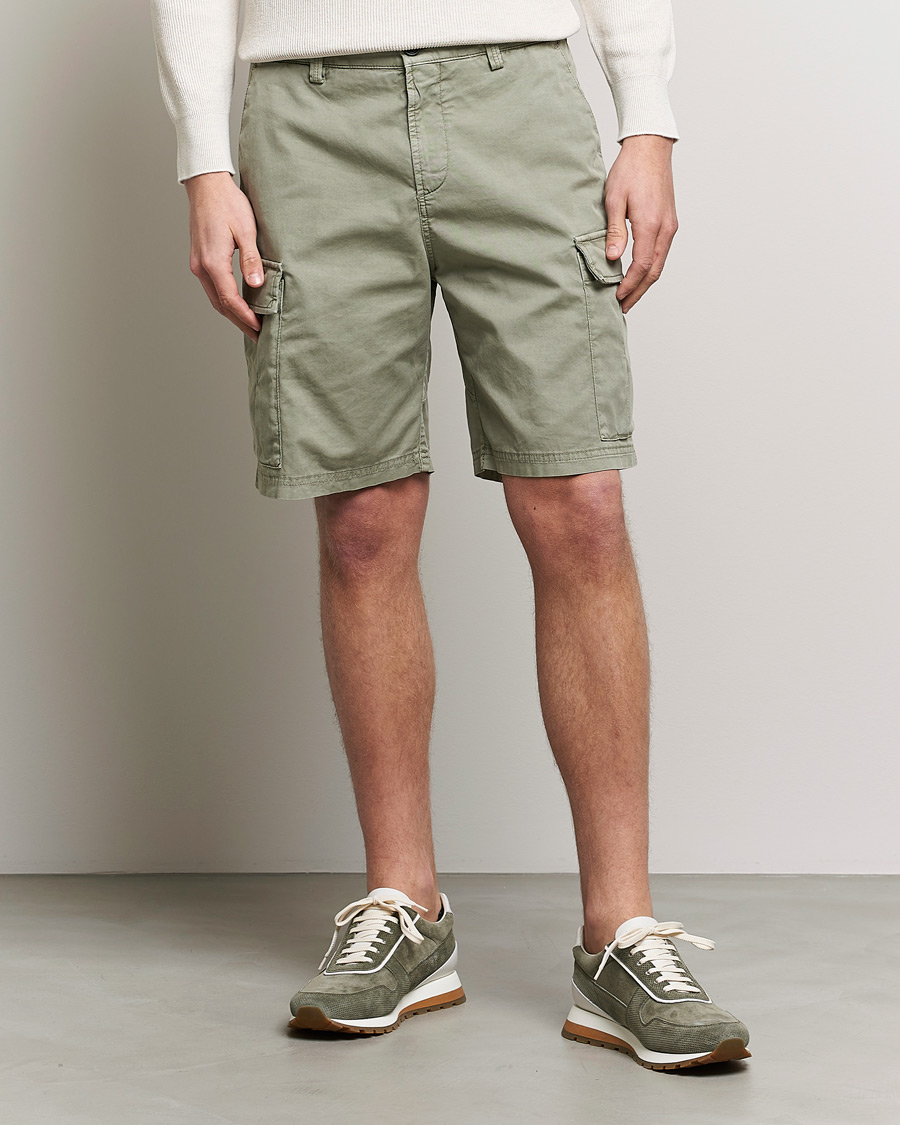 Herr | Shorts | Brunello Cucinelli | Cargo Shorts Sage Green
