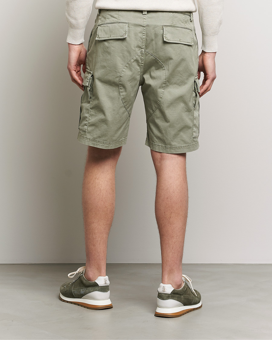 Herr | Shorts | Brunello Cucinelli | Cargo Shorts Sage Green