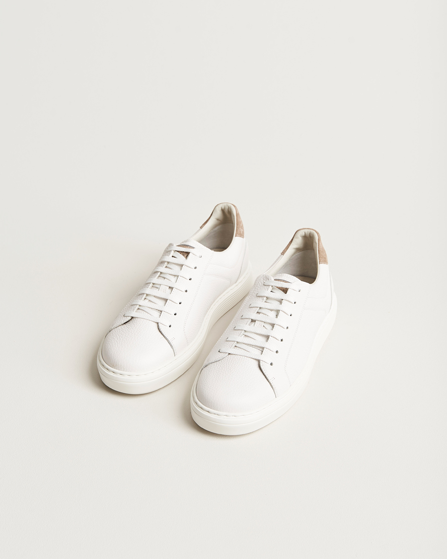 Herr | Sneakers | Brunello Cucinelli | Classic Sneaker White Calf