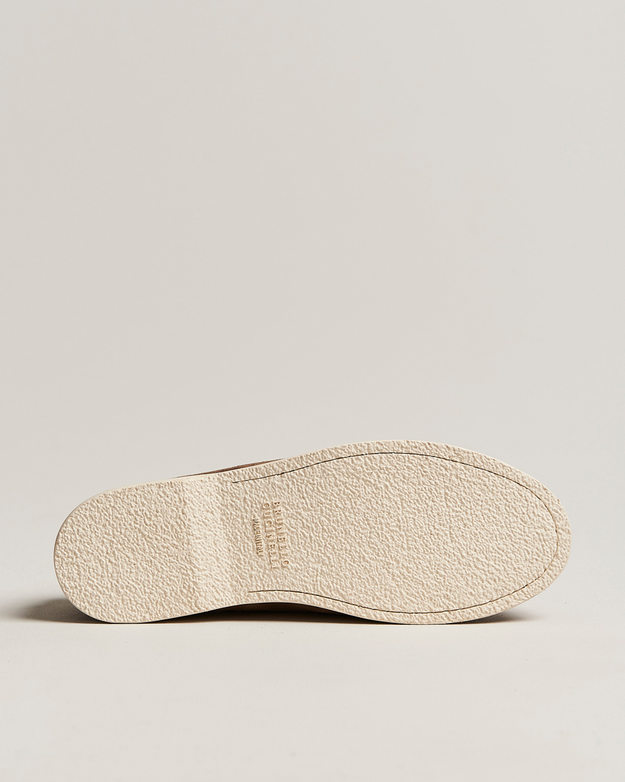 Herr | Brunello Cucinelli Boat Shoe Brown Suede | Brunello Cucinelli | Boat Shoe Brown Suede