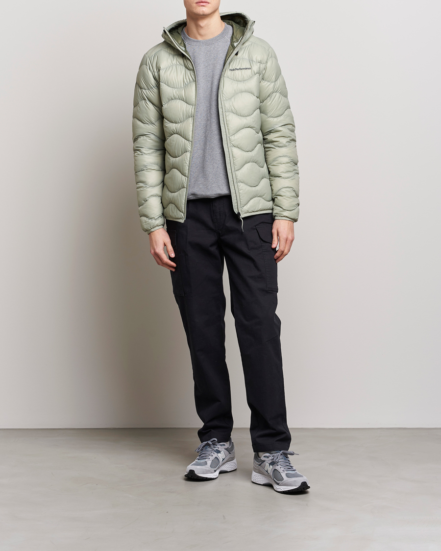Herr | Jackor | Peak Performance | Helium Hood Jacket Limit Green