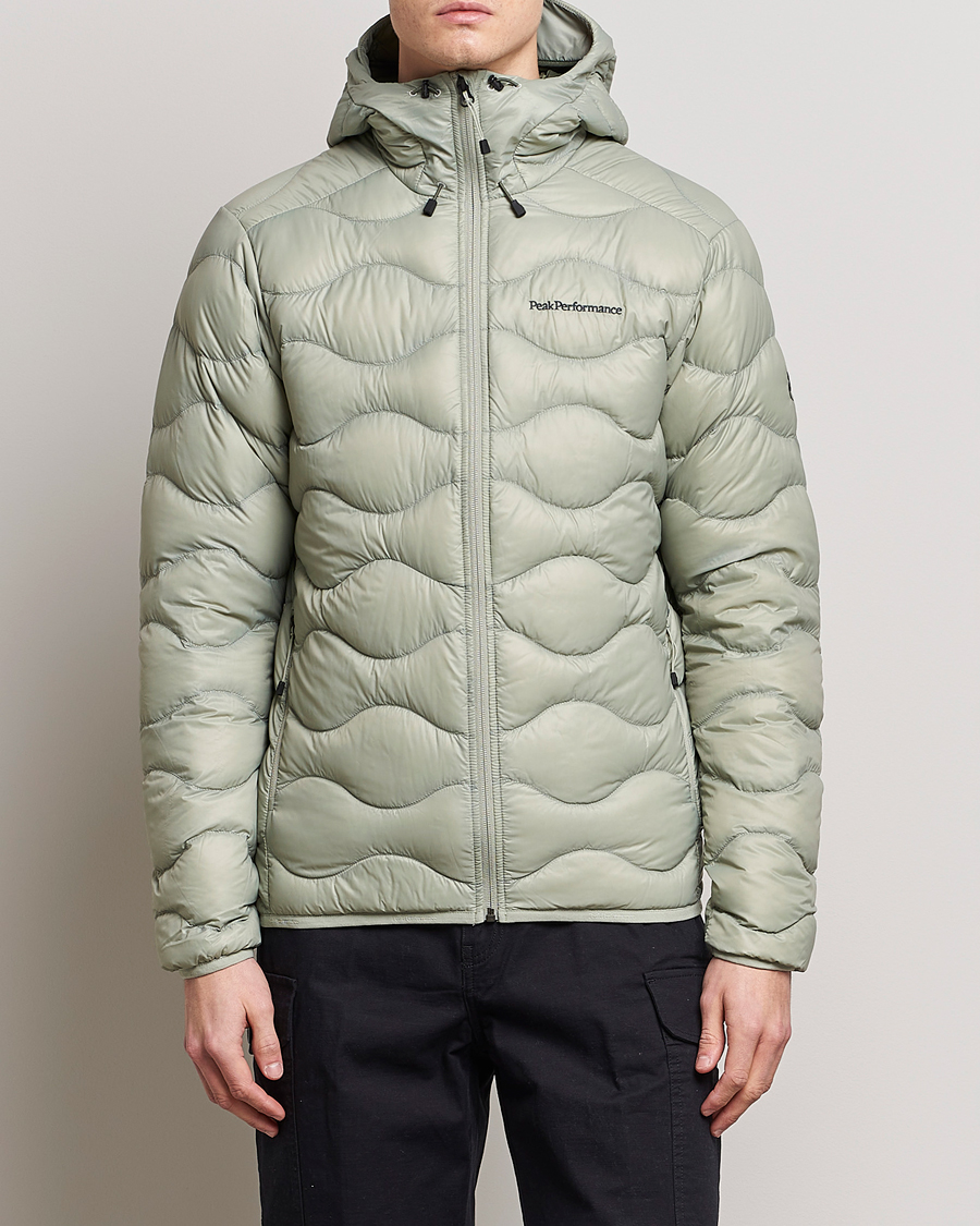 Herr | Jackor | Peak Performance | Helium Hood Jacket Limit Green