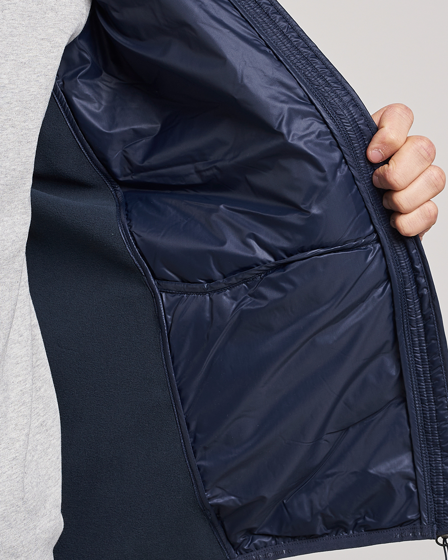 Herr | Jackor | Peak Performance | Helium Hooded Hybrid Blue Shadow