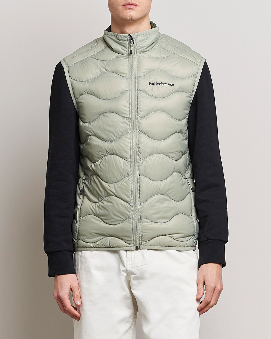 Herr | Outdoor | Peak Performance | Helium Down Vest Limit Green