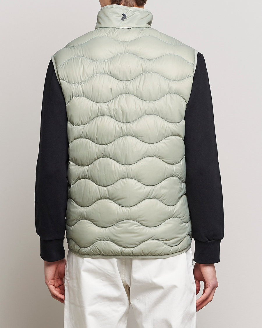 Herr | Jackor | Peak Performance | Helium Down Vest Limit Green