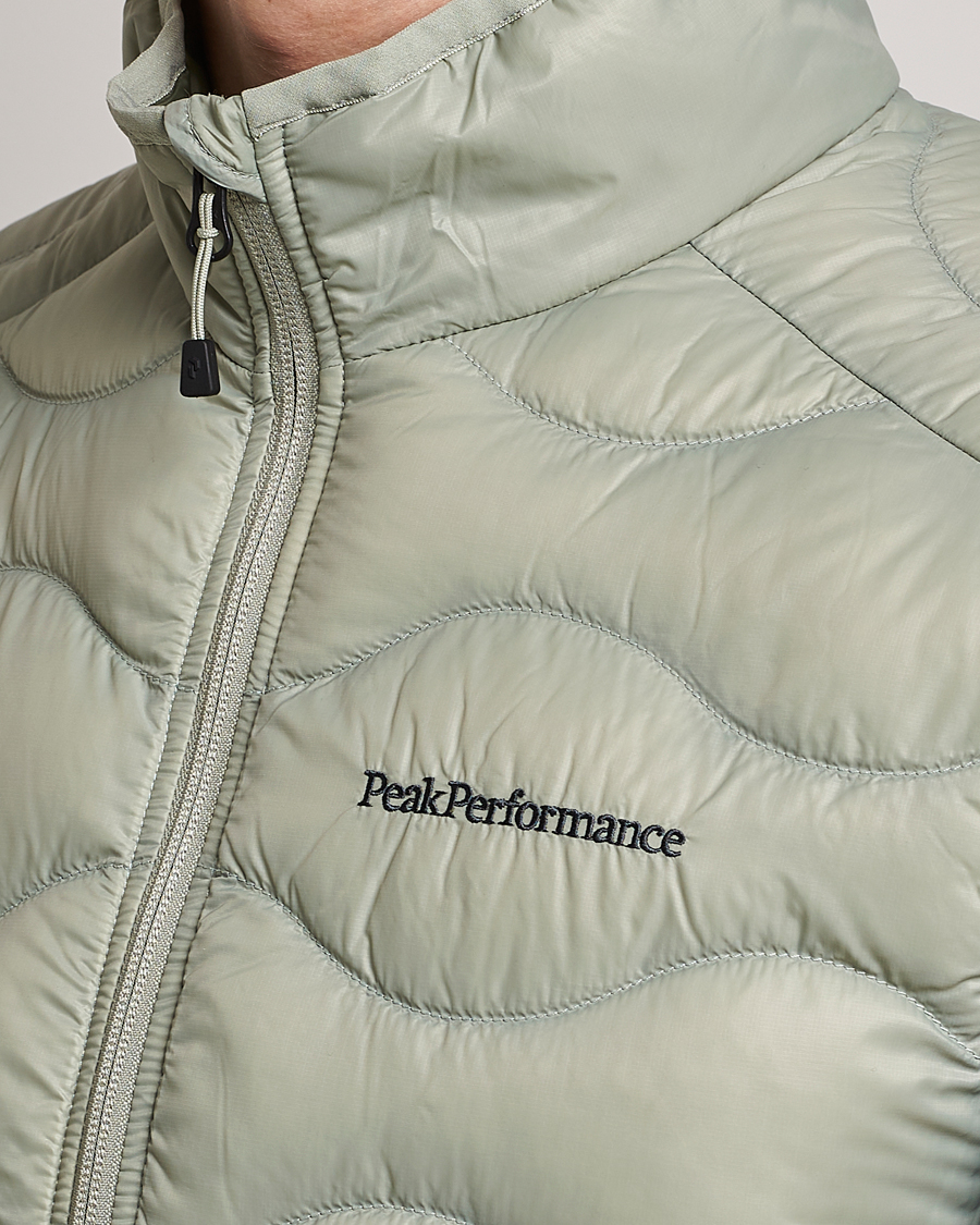Herr | Jackor | Peak Performance | Helium Down Vest Limit Green