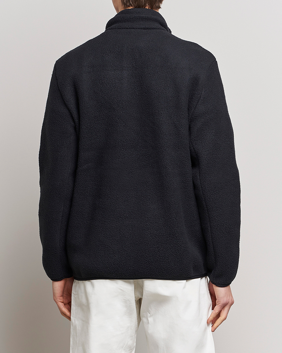 Herr | Tröjor | Peak Performance | Fleece Snap Sweater Black