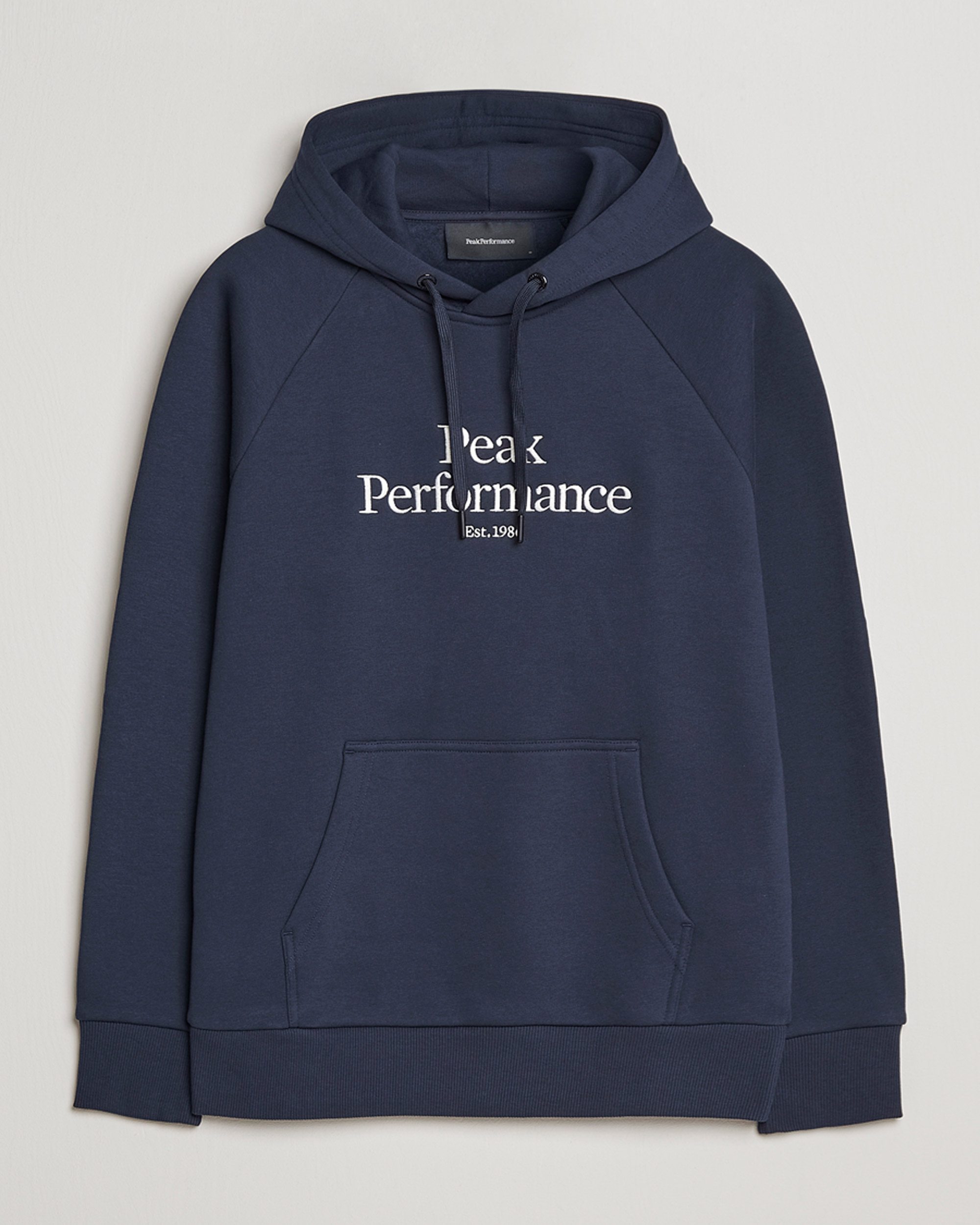Herr | Tröjor | Peak Performance | Original Logo Hoodie Blue Shadow