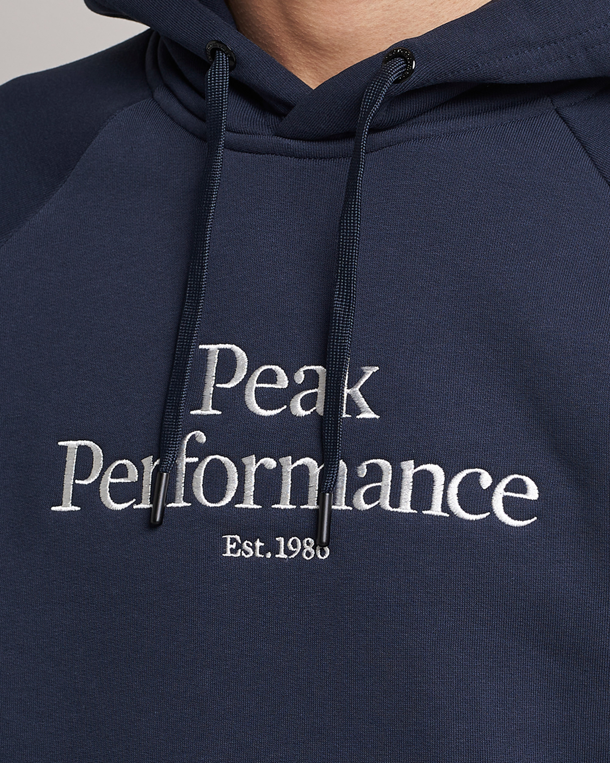 Herr | Tröjor | Peak Performance | Original Logo Hoodie Blue Shadow