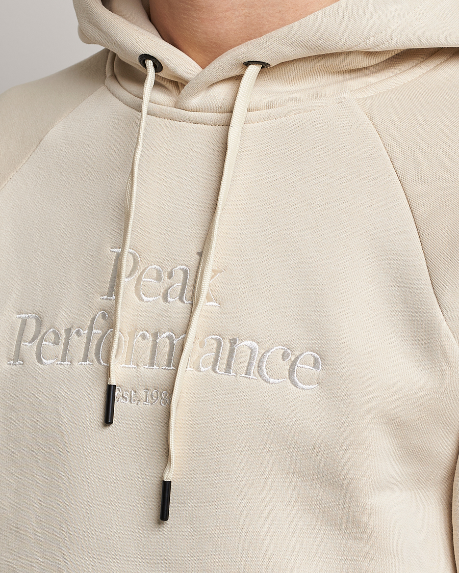 Herr | Tröjor | Peak Performance | Original Logo Hoodie Sand Fog
