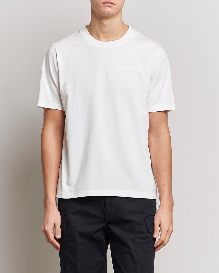 Herr | T-Shirts | Peak Performance | Original Logo Crew Neck T-Shirt Off White