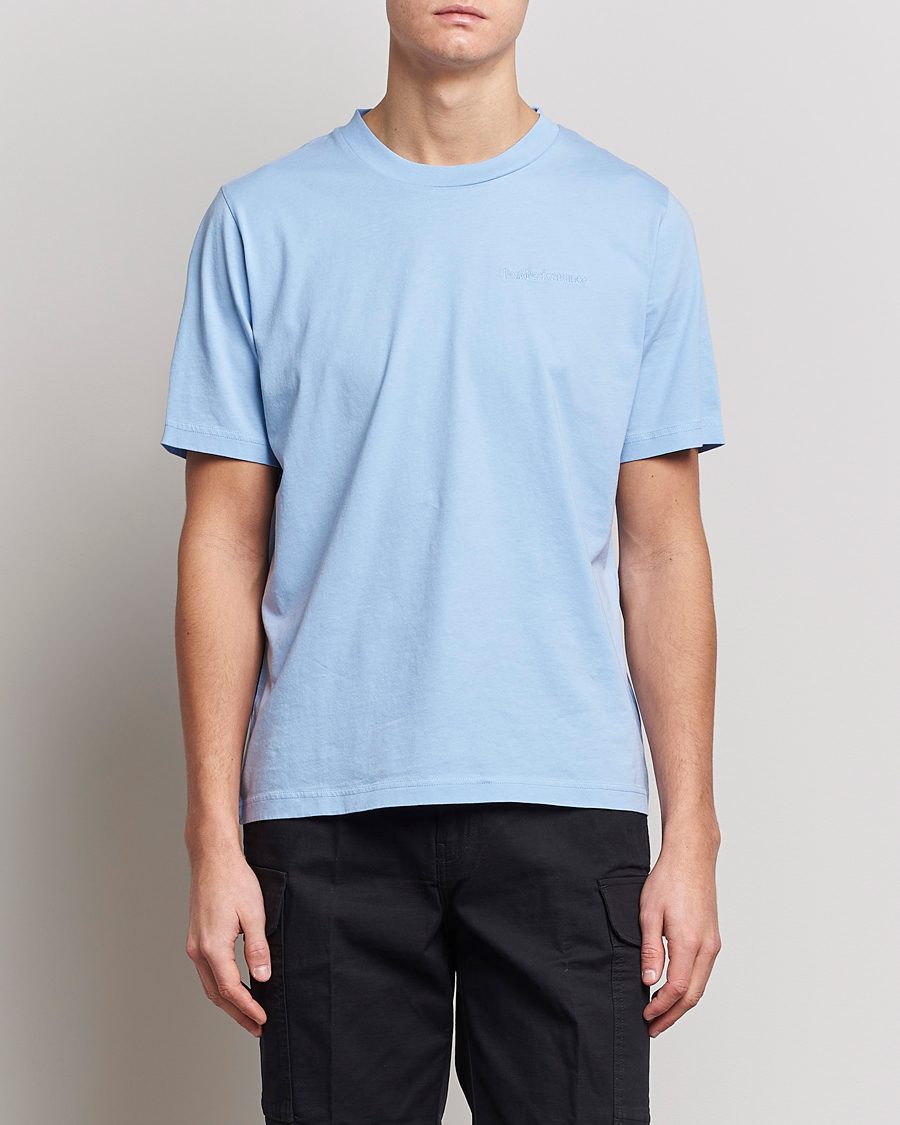 Herr | T-Shirts | Peak Performance | Original Small Logo Tee Amity Blue