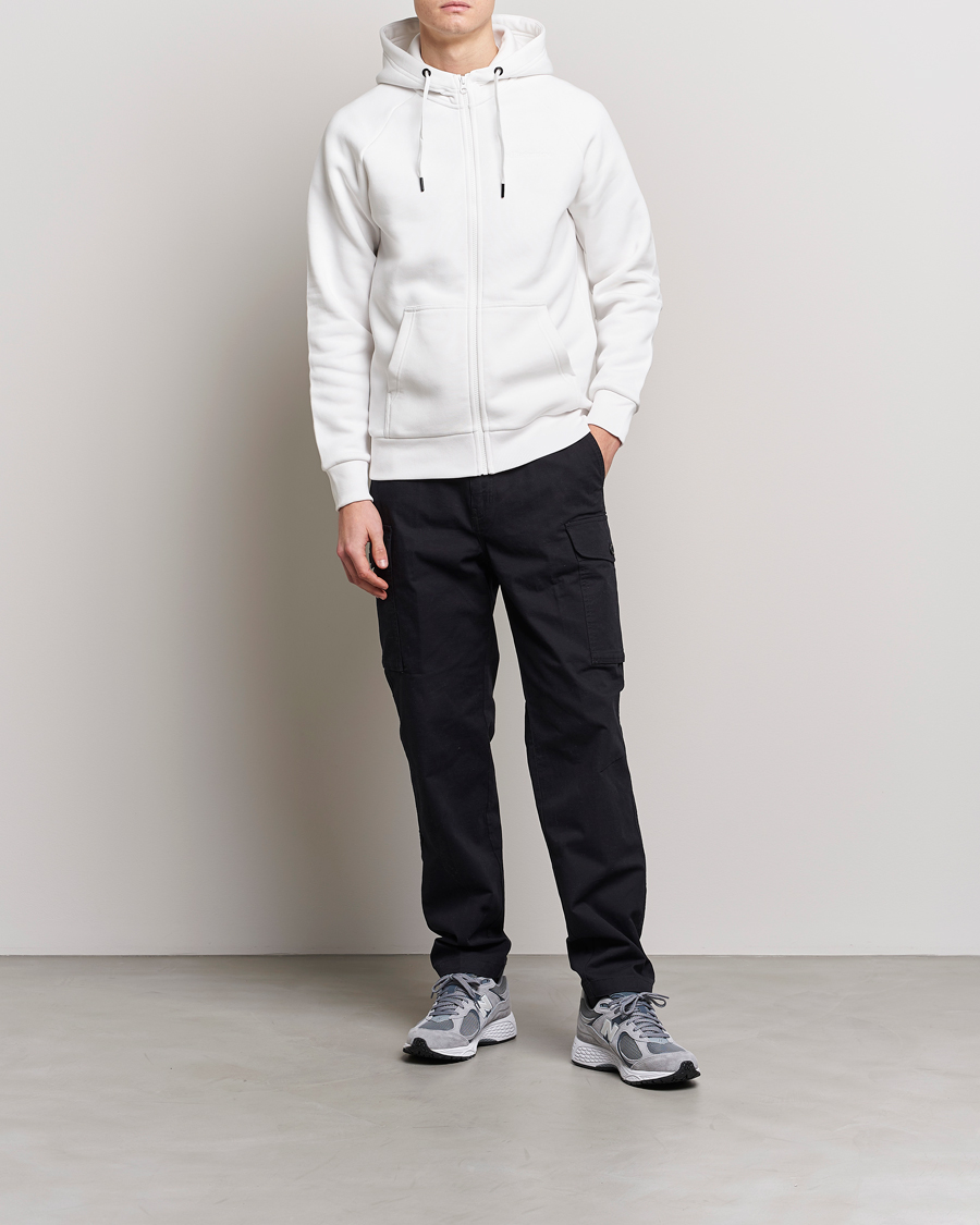 Herr | Tröjor | Peak Performance | Original Small Logo Full Zip Off White
