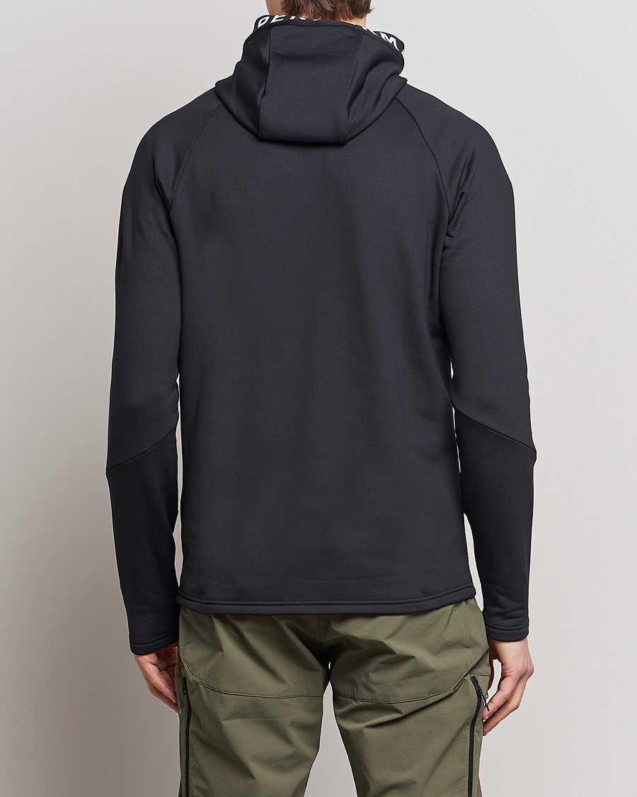 Herr | Tröjor | Peak Performance | Rider Zip Hood Fleece Black