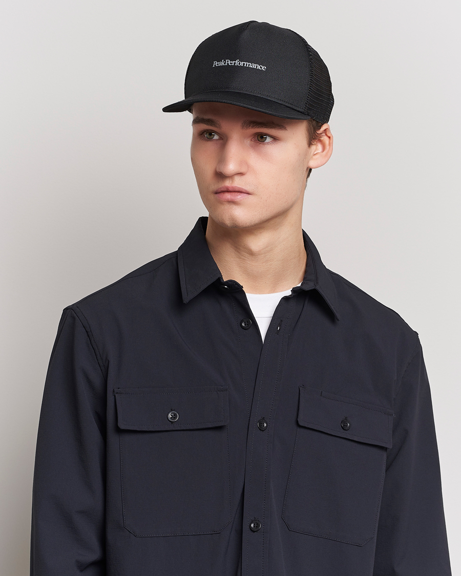 Herr | Peak Performance Trucker Cap Black | Peak Performance | Trucker Cap Black