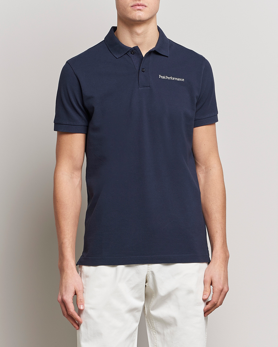 Herr | Pikéer | Peak Performance | Original Polo Blue Shadow