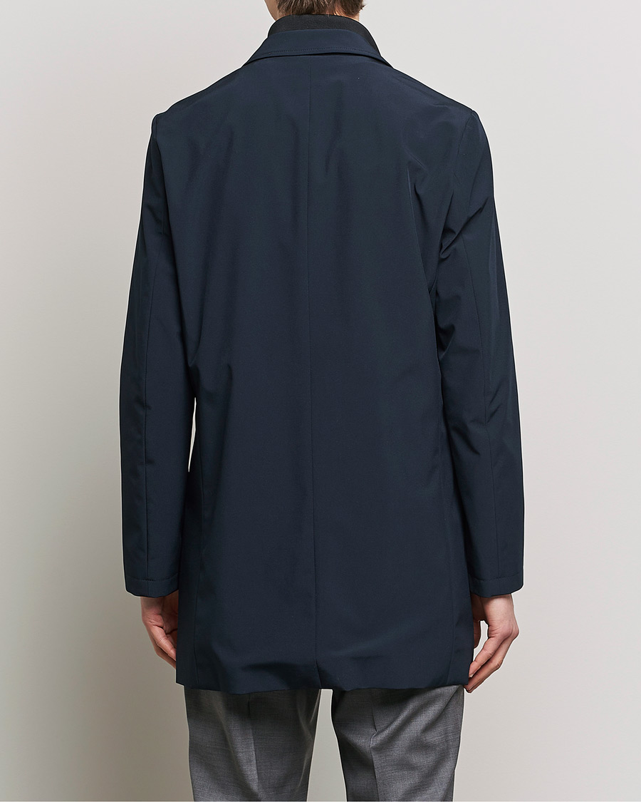 Herr | Jackor | Oscar Jacobson | Dalton Nylon Liner Coat Navy