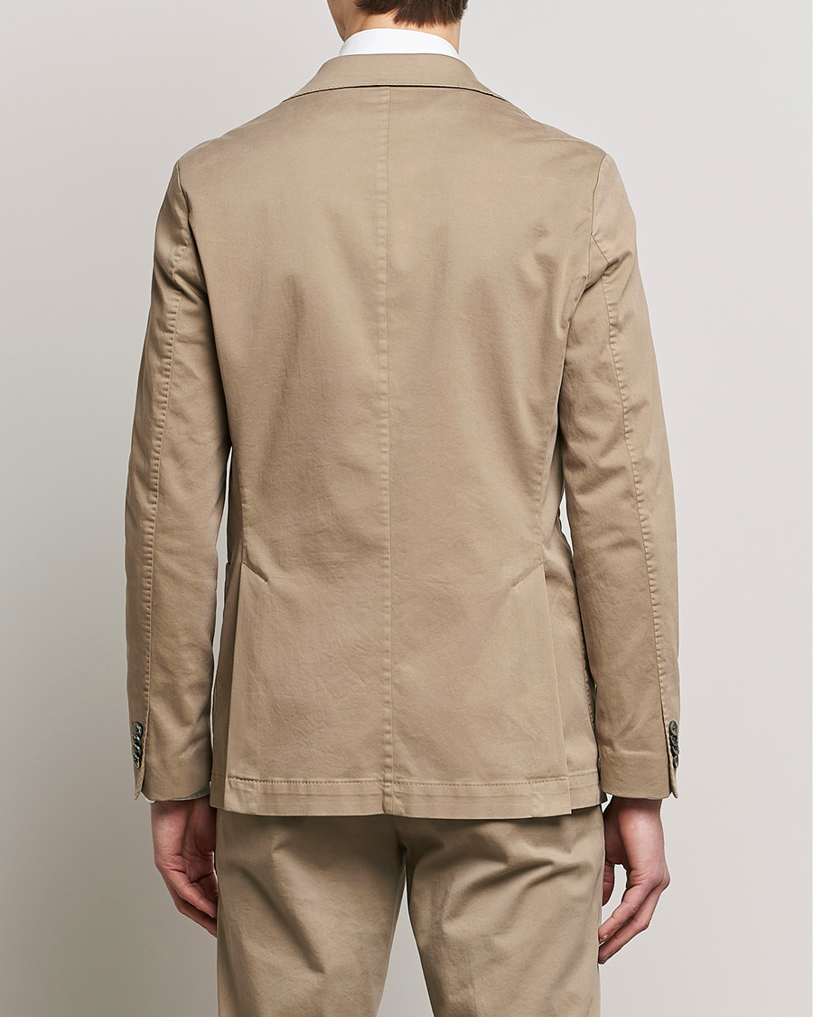 Herr | Kavajer | Oscar Jacobson | Egel Cotton Blazer Beige