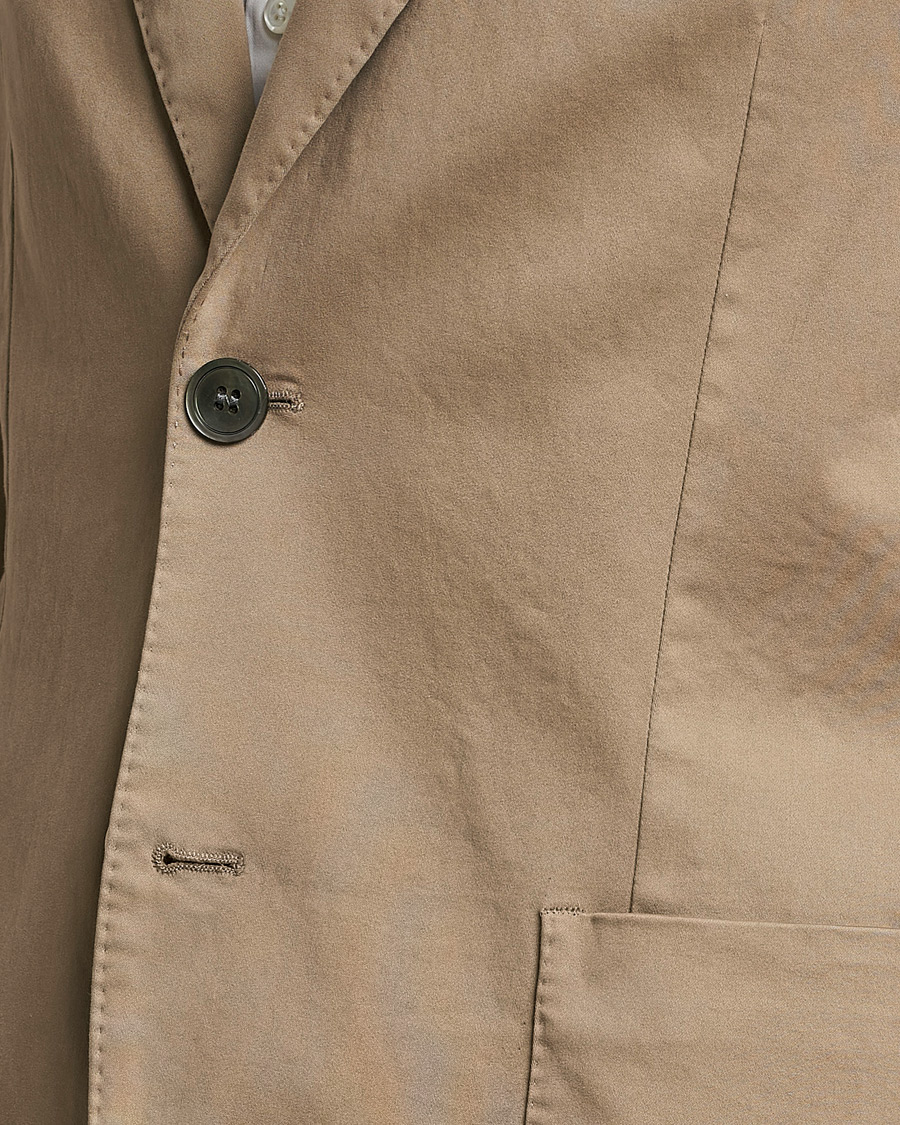 Herr | Kavajer | Oscar Jacobson | Egel Cotton Blazer Beige