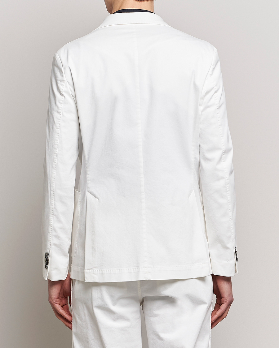 Herr | Kavajer | Oscar Jacobson | Egel Cotton Blazer White