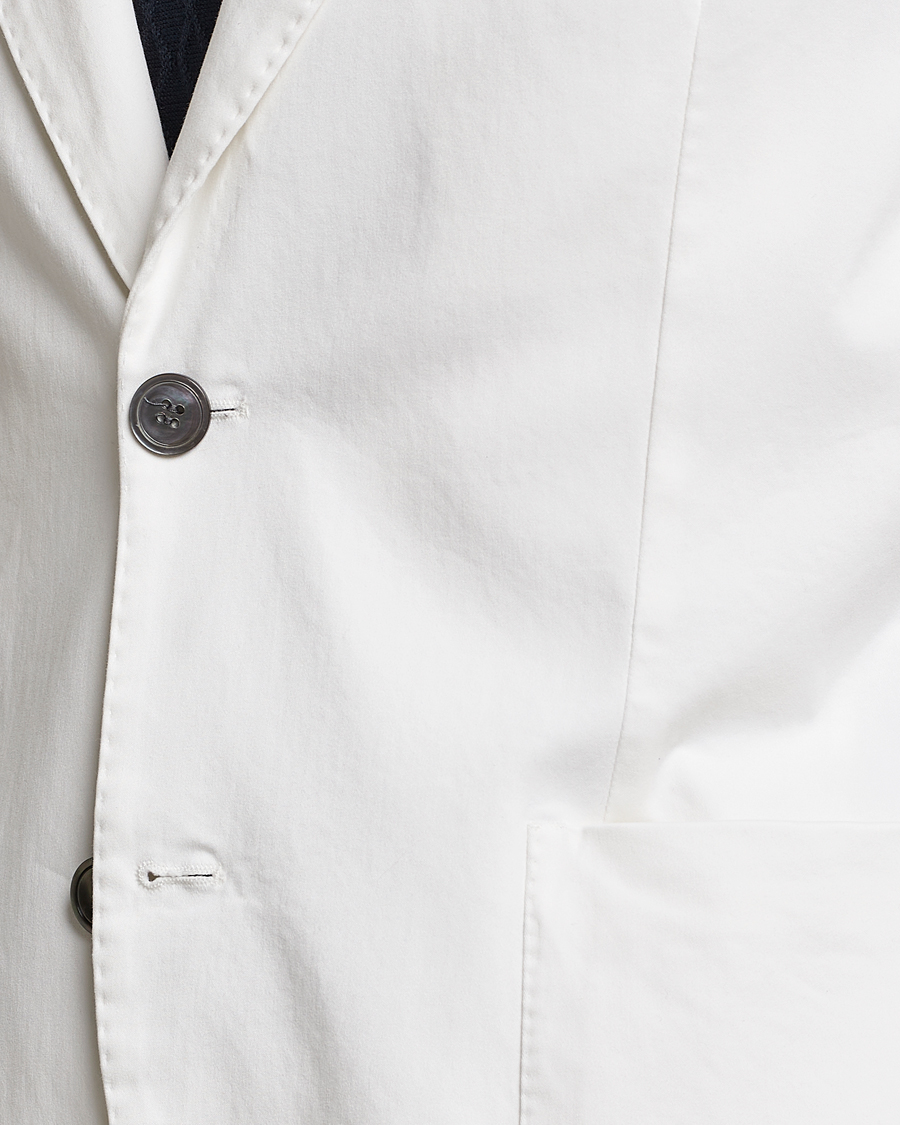 Herr | Kavajer | Oscar Jacobson | Egel Cotton Blazer White