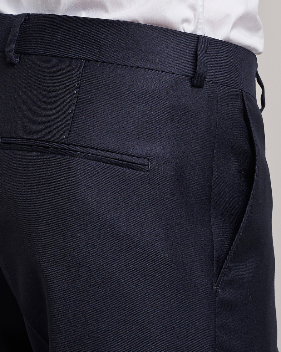 Herr | Kostymer | Oscar Jacobson | Ego Loro Piana Zelander Merino Wool Suit Navy