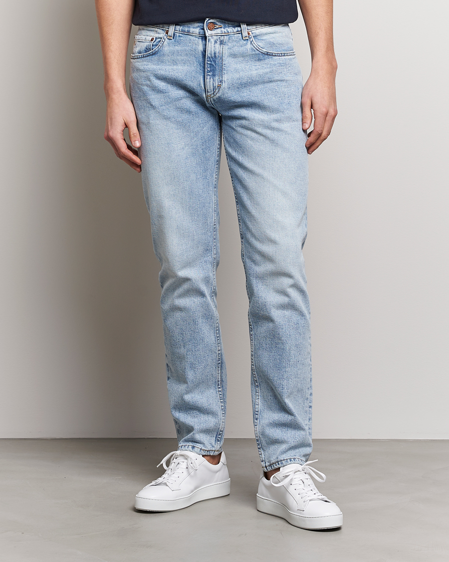 Herr | Jeans | Oscar Jacobson | Albert Cotton Stretch Jeans Light Wash