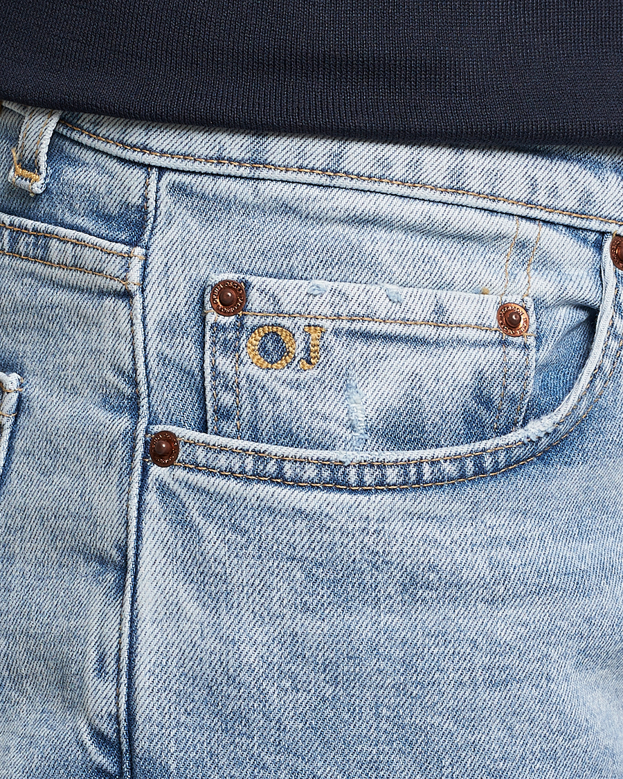 Herr | Jeans | Oscar Jacobson | Albert Cotton Stretch Jeans Light Wash