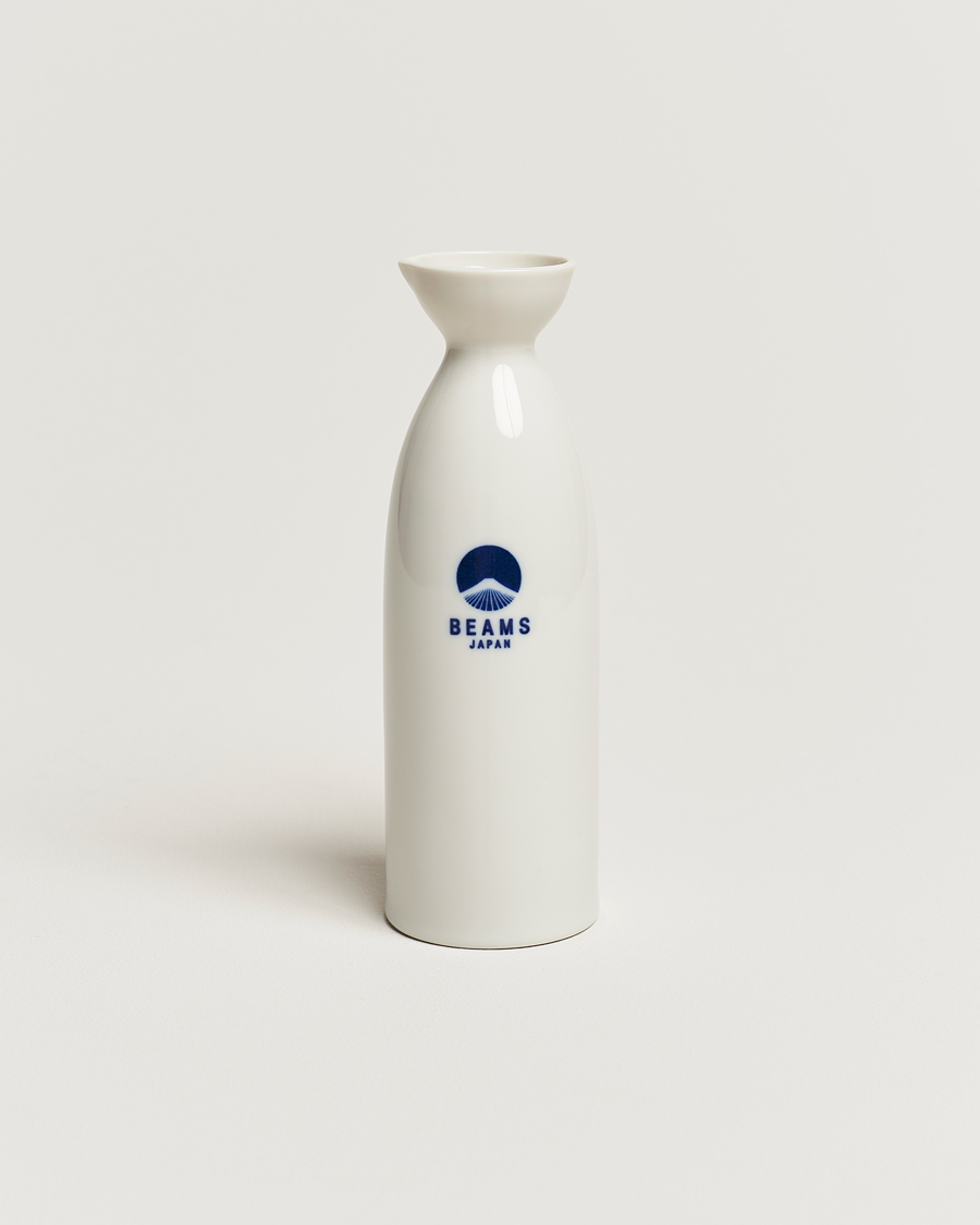 Herr | Till hemmet | Beams Japan | Large Sake Bottle White