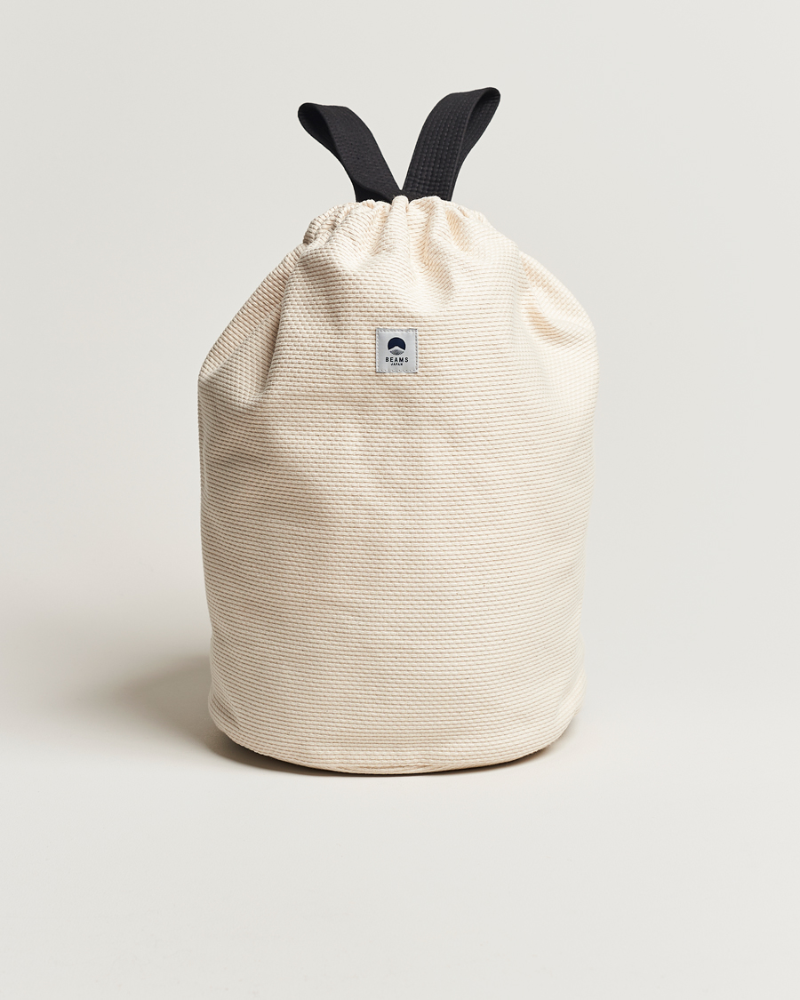 Herr | Beams Japan x Sasicco Obi 2 Way Bag Natural | Beams Japan | x Sasicco Obi 2 Way Bag Natural