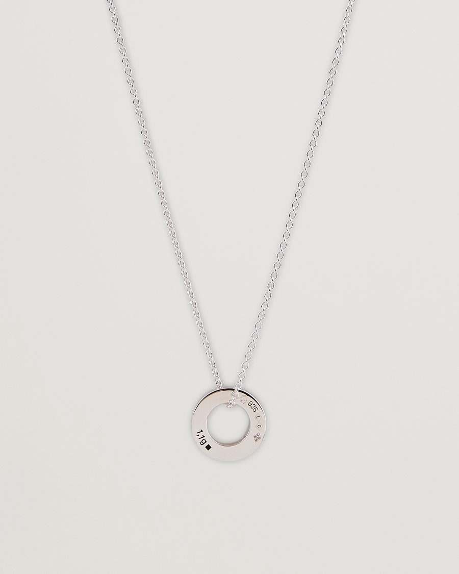Herr | Smycken | LE GRAMME | Circle Necklace Le 1.1 Sterling Silver