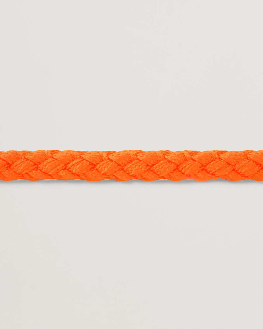 Herr | LE GRAMME X Orlebar Brown Nato Bracelet Orange/Sterling Silver | LE GRAMME | X Orlebar Brown Nato Bracelet Orange/Sterling Silver