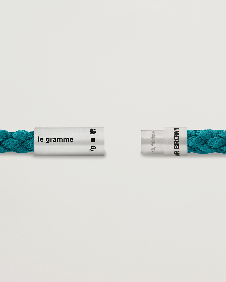 Herr | Contemporary Creators | LE GRAMME | x Orlebar Brown Nato Bracelet Navy/Teal