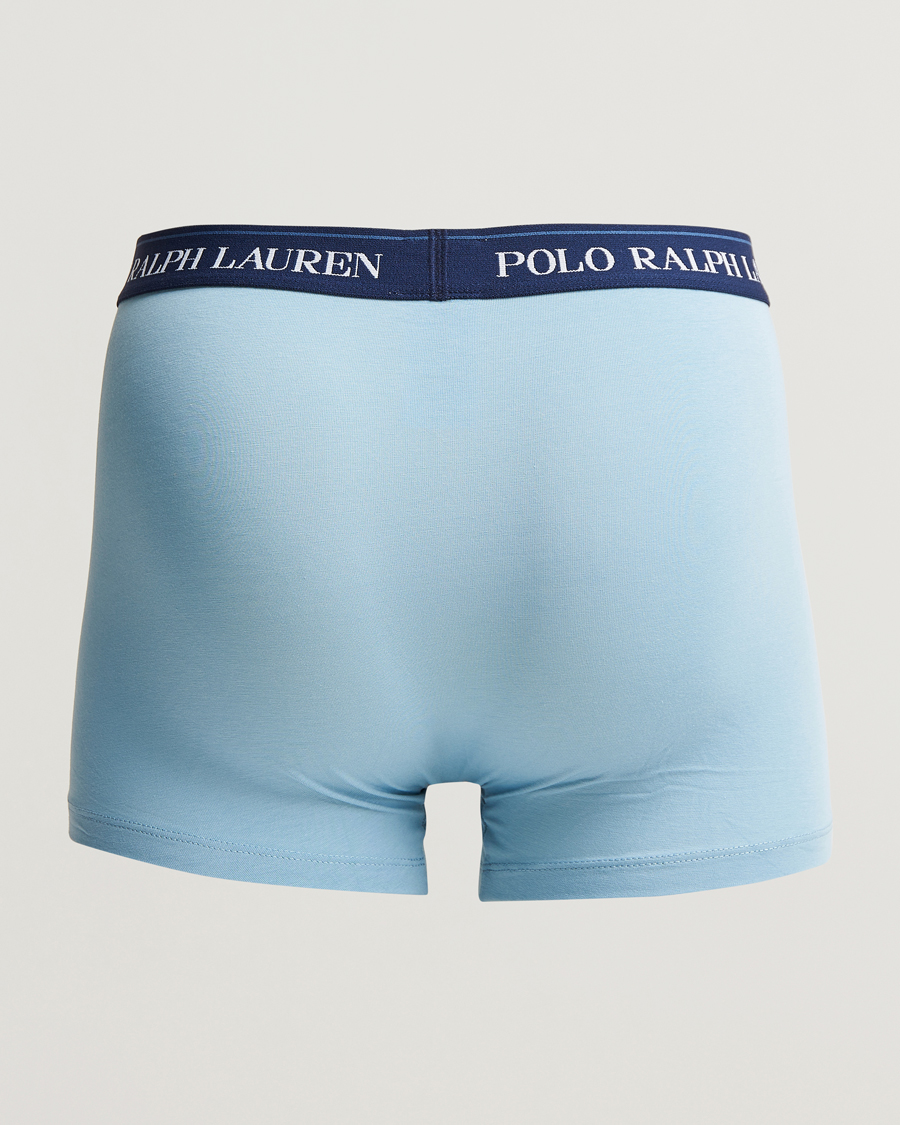 Herr | Underkläder | Polo Ralph Lauren | 3-Pack Trunk Blue/Orange/Steel Blue