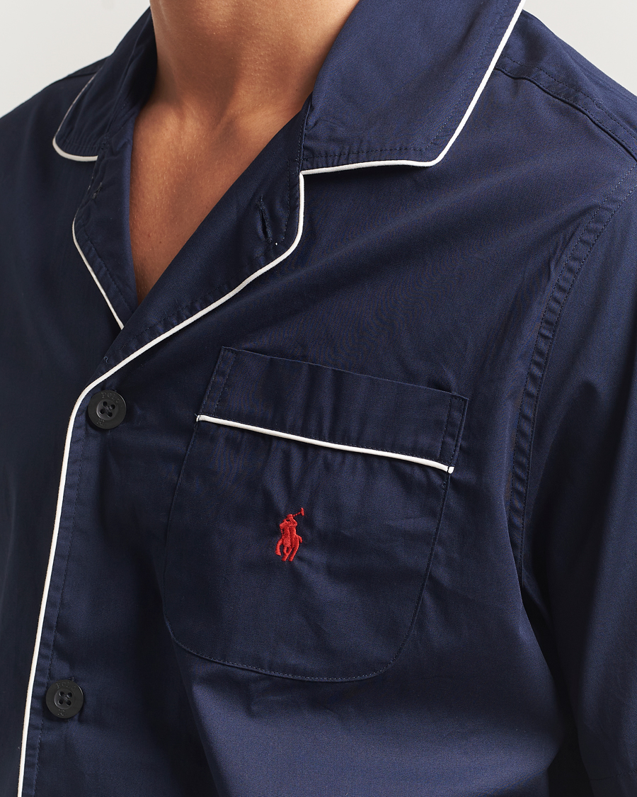 Herr | Pyjamas & Morgonrockar | Polo Ralph Lauren | Cotton Short Pyjama Set Solid Navy