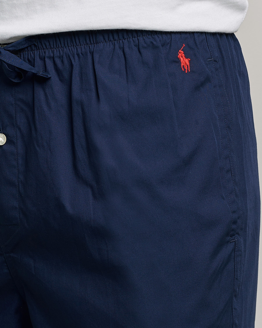 Herr | Polo Ralph Lauren Short Sleeve Pyjama Set Solid Navy | Polo Ralph Lauren | Short Sleeve Pyjama Set Solid Navy