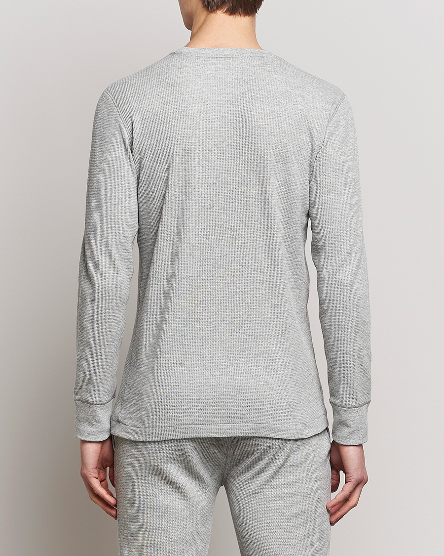 Herr | T-Shirts | Polo Ralph Lauren | Waffle Long Sleeve Crew Neck Andover Heather