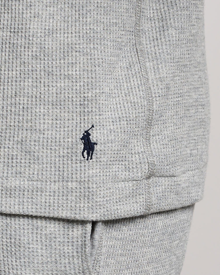 Herr | T-Shirts | Polo Ralph Lauren | Waffle Long Sleeve Crew Neck Andover Heather