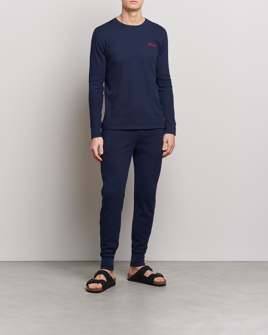Herr | Byxor | Polo Ralph Lauren | Waffle Sweatpants Cruise Navy
